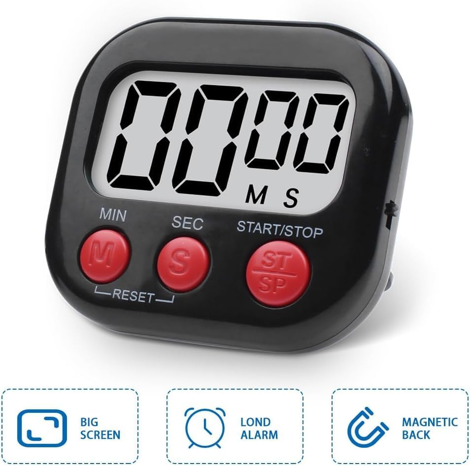 Classroom Timers for Teachers Kids Large Magnetic Digital Timer 2 Pack