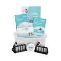 Ionic Foot Bath Detox Machine - Foot Spa Bath for Home Use - Free Regain Health & Vitality Booklet & Brochure (02 Detox Machine Home&Pro with Basin)