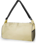 C&F BOGMOST Small Gym Bag for Women & Men,Small Lightweight Duffel Bag Carry On Bags Mini Duffel Travel Bag Waterproof Sports Bags for Workout/Sport/Travel, Beige