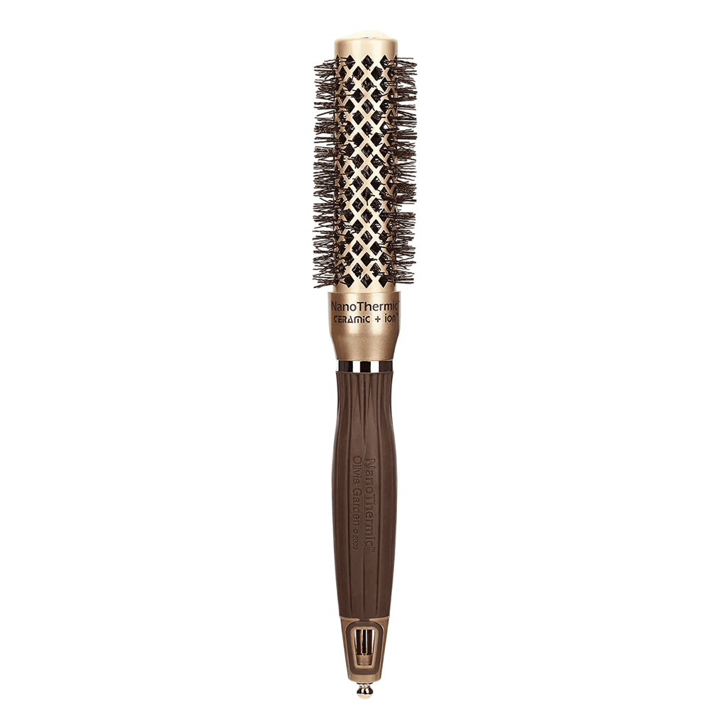 Olivia Garden NanoThermic Ceramic + Ion Round Thermal - NT-24 (1")