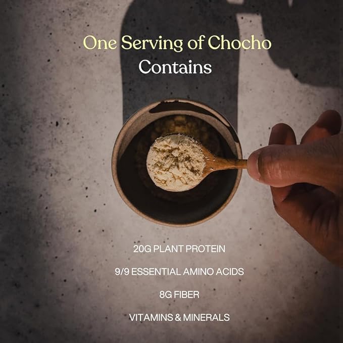 Mikuna Vegan Protein Powder (Pure Chocho, 21 Servings) - Plant Based Chocho Superfood Protein - Dairy Free Protein Powder Packed with Vitamins, Minerals & Fiber - Gluten, Keto & Lectin-Free