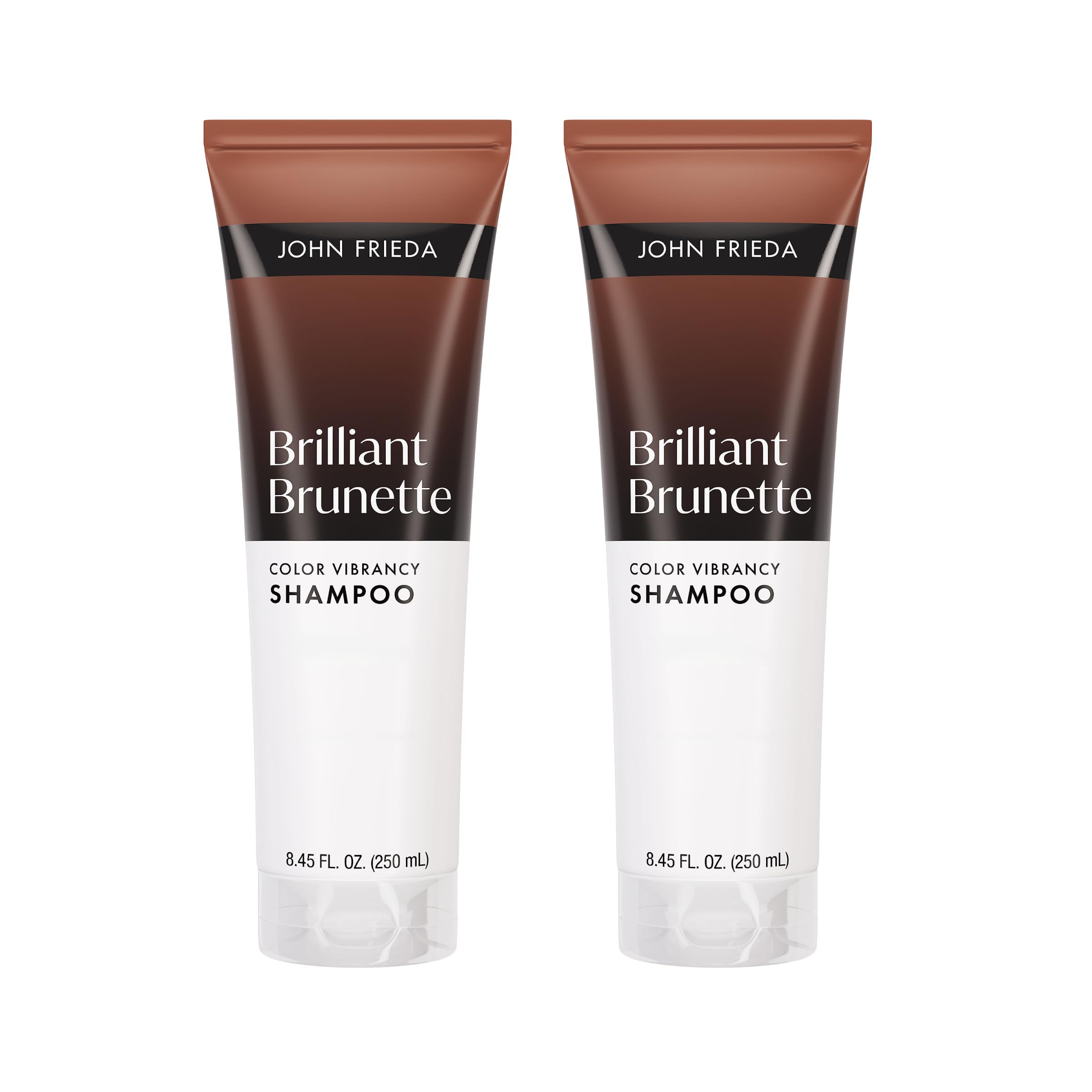 John Frieda Brilliant Brunette Color Enhancing Shampoo for Vibrant Brown Hair - 8.45 fl oz