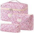 HBselect Quilted Makeup Bag
