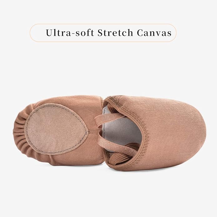 Stelle Half Soles Dance Shoes Women Men Canvas Lyrical Pirouette Ballet Shoes Turners Dance Shoes for Contemporary