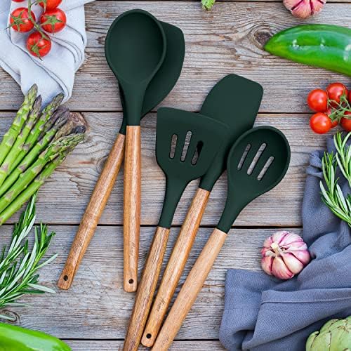Non-Stick Silicone Cooking Utensils Set