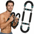 Twister Arm Exerciser,40-110lb Adjustable Chest Workout Equipment, Forearm Triceps Chest Enhanced Exercise Strengthener,Portable Detachable Upper Body Fitness Machine for Home and Gym