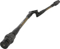 AMEYXGS Archery Bow Stabilizer for Compound Bow, 3K Carbon Fiber 6", 8", 10", 12" 15" Rods, Damping System, Weights Kit, Single Side V-Bar Mount,Quick Disconnect