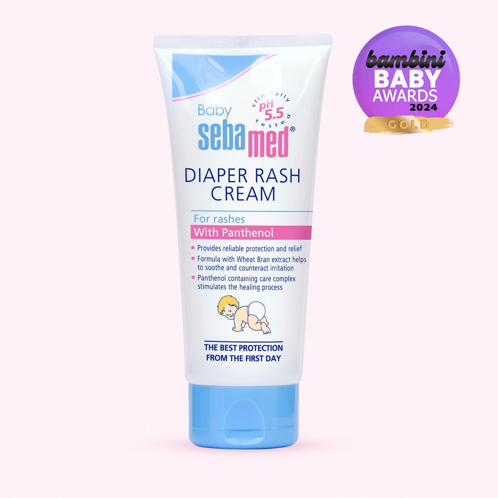 Sebamed Baby Cream Diaper Rash Prevention 1.69 fl oz - Hypoallergenic & Dermatologically Tested