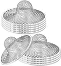 10pcs Mesh Sink Strainer, 2.75" Top/1" Stainless Steel Slop Basket Filter Trap