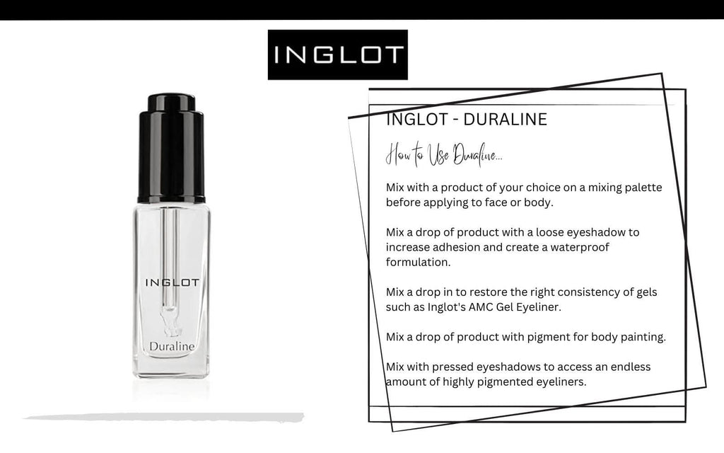 Inglot AMC Eyeliner Gel 77 & 90 + Duraline Bundle | 3 Piece Set