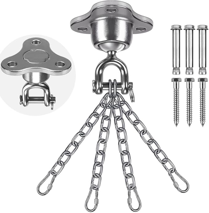 SELEWARE Boxing Punching Bag Hanger, Heavy Bag Hanger Bracket for Heavy Bag Boxing Muay Thai Training Hardware