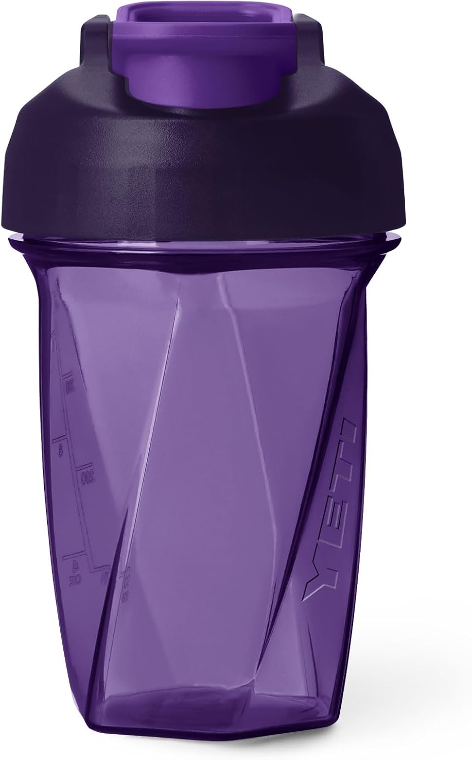 YETI Yonder Helimix Vortex Blender Shaker Bottle Holds up to 20oz | No Blending Ball or Whisk | USA Made | Portable Pre Workout Whey Protein Drink Shaker Cup | Dishwasher Safe, Pace Purple