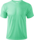 Boladeci Men's Swim Shirt Short Sleeve UPF 50+ Sun Protection SPF UV Moisture Wicking Lightweight Quick Dry Rash Guard