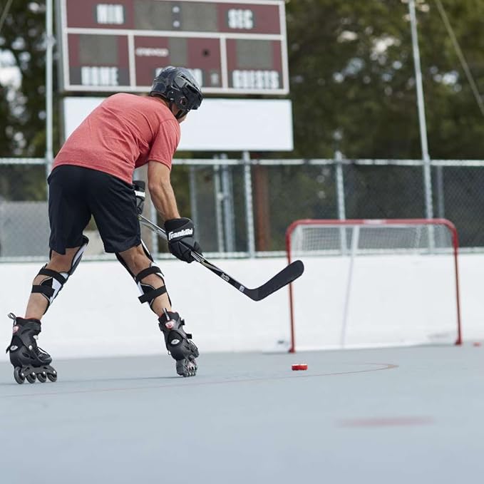 Franklin Sports Street Hockey Goal - Official Regulation Steel Hockey Net - Street Hockey Goal Set