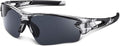 BEACOOL Polarized Sports Sunglasses for Men Women Youth Baseball Fishing Cycling Running Golf Motorcycle Tac Glasses UV400