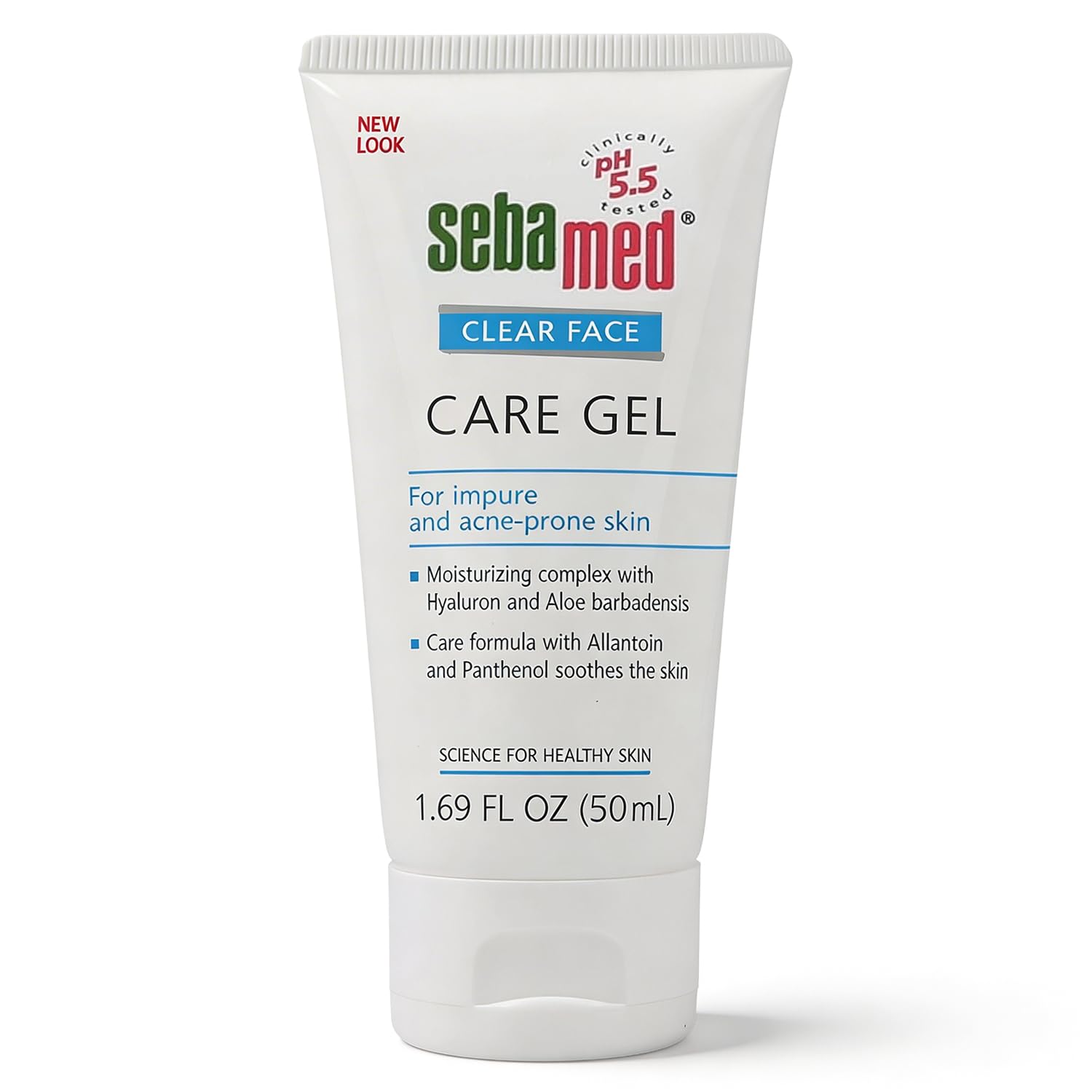 Sebamed Clear Face Care Gel - Gentle Hyaluronic Acid Skincare for Acne-Prone Skin, 1.69 fl oz