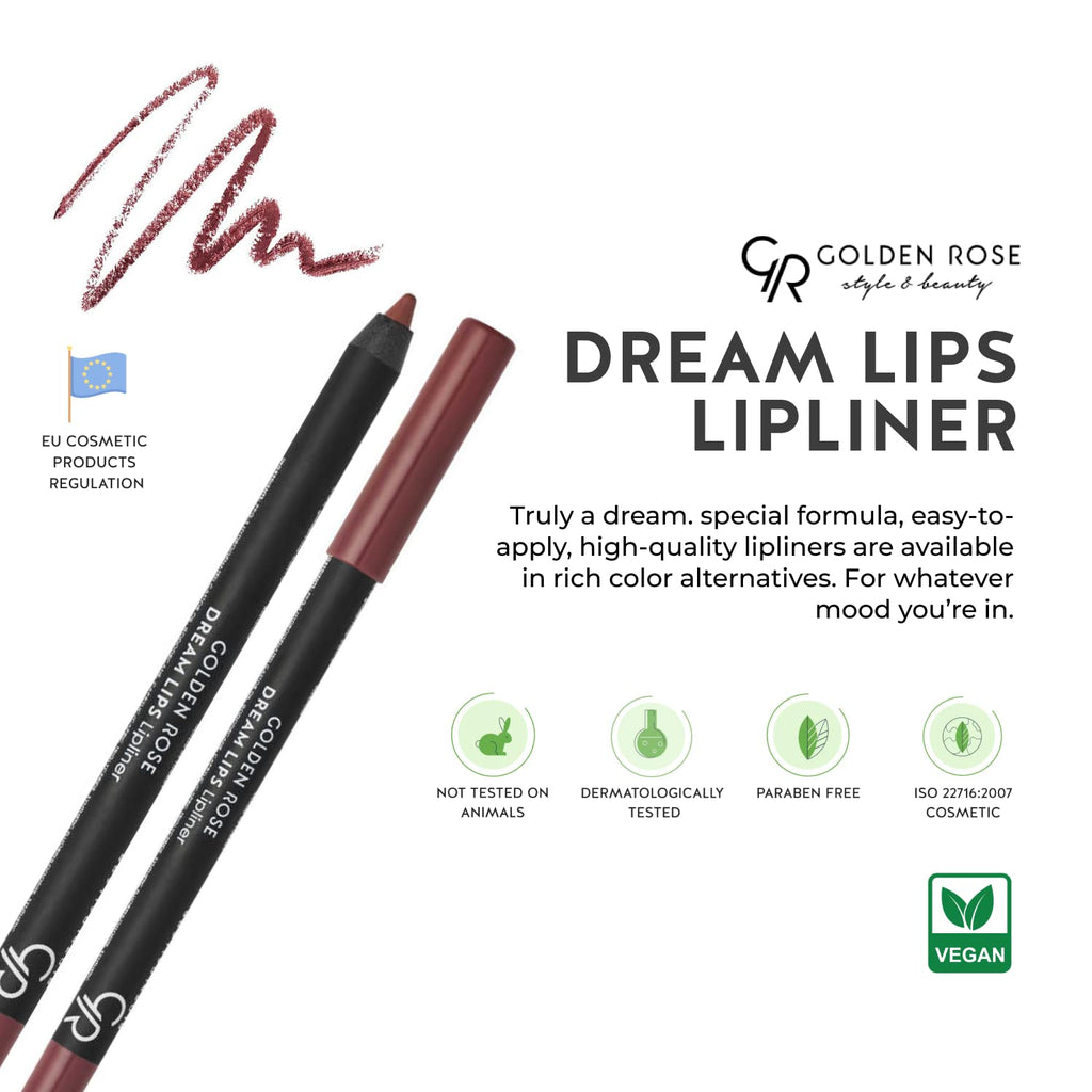 Golden Rose Transparent Lip Barrier Lip Pencil - Long-Lasting Lip Makeup Essentials with Vitamin E