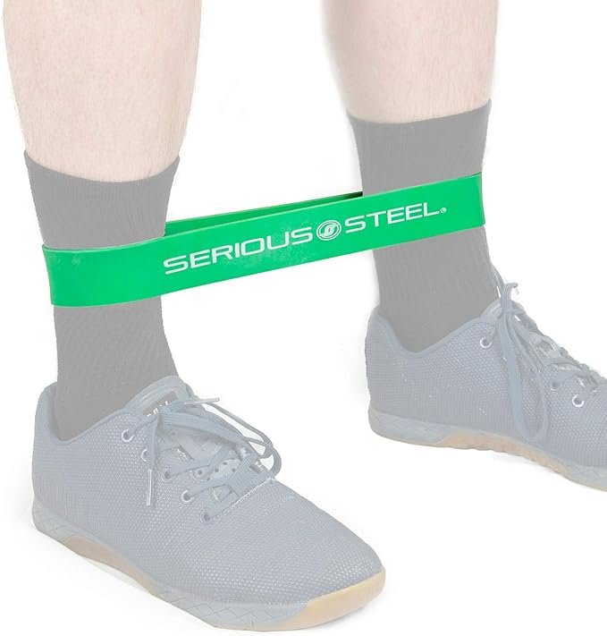 Serious Steel Fitness 12 inch Resistance Band - Deadlift & Hip Band for Glute Activation & Dynamic Warm Up