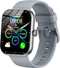Smart Watch (Answer/Make Call), 2025 New Smartwatch for Men/Women, 1.96" Fitness Watch with 112 Sport Mode/Pedometer/Calories/Sleep/Heart Rate Monitor, IP68 Waterproof Fitness Tracker for Android iOS