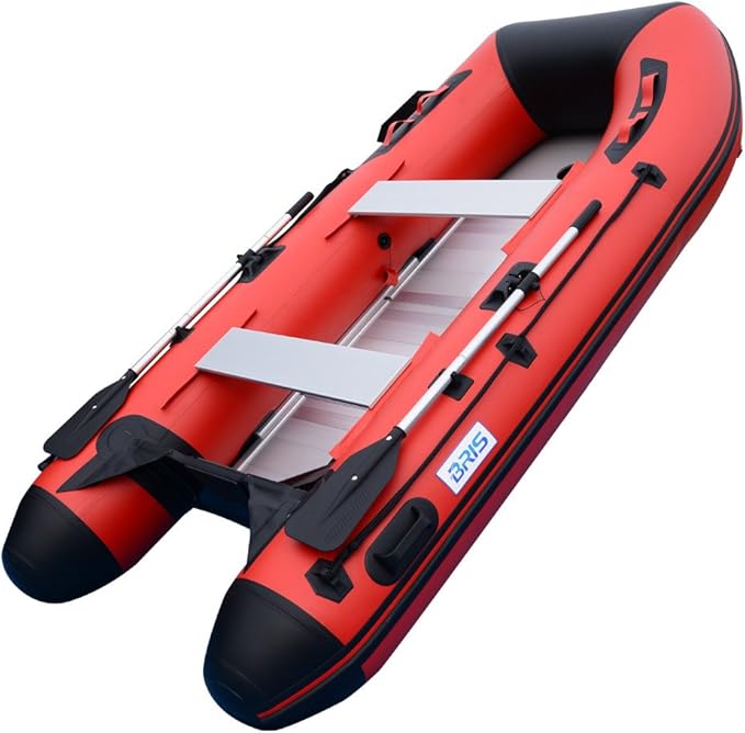 BRIS 10ft Inflatable Boat Inflatable Rafting Fishing Dinghy Tender Pontoon Boat