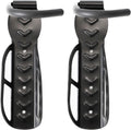 Vertical Bike Rack Wall Mount for Garage–Heavy-Duty Steel Bicycle Hook for Indoor Storage, Space-Saving Holder for Road, Mountain & Hybrid Bikes, Fits Tires Up to 2.6" Wide (2 Pack)