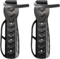 Vertical Bike Rack Wall Mount for Garage–Heavy-Duty Steel Bicycle Hook for Indoor Storage, Space-Saving Holder for Road, Mountain & Hybrid Bikes, Fits Tires Up to 2.6" Wide (2 Pack)