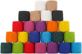 24 Pack Breathable Self Adherent Wrap, Athletic Elastic Non Woven Cohesive Bandage for Sports, First Aid Medical, Wrist, Ankle Sprains, Swelling and Vet Wrap 2 Inch 5 Yards (Rainbow Color).