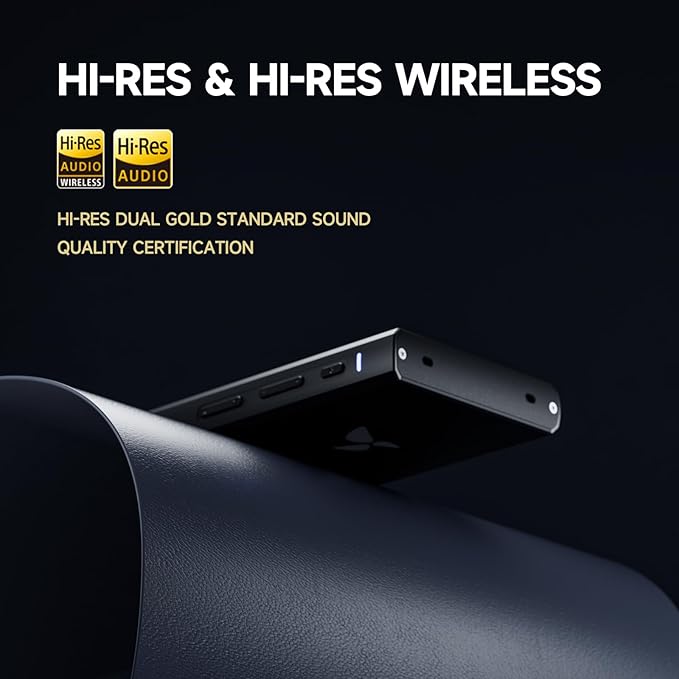 HiBy Digital M300 Android MP3 Player with Bluetooth and WiFi Streaming Player Android 13 Snapdragon 665 HiFi Audio (PCM/DSD) FM Radio Speaker Touchscreen 32GB + 2TB Expandable Storage