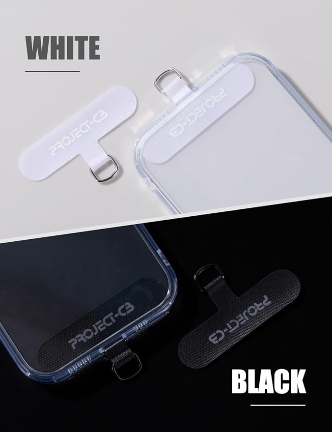 project-cb Phone Wrist Strap 1,Tether Tab 2,Phone Wristlet,Lanyard Wrist Strap,Key Holder,KeyChain,KeyRing×2(Magenta)