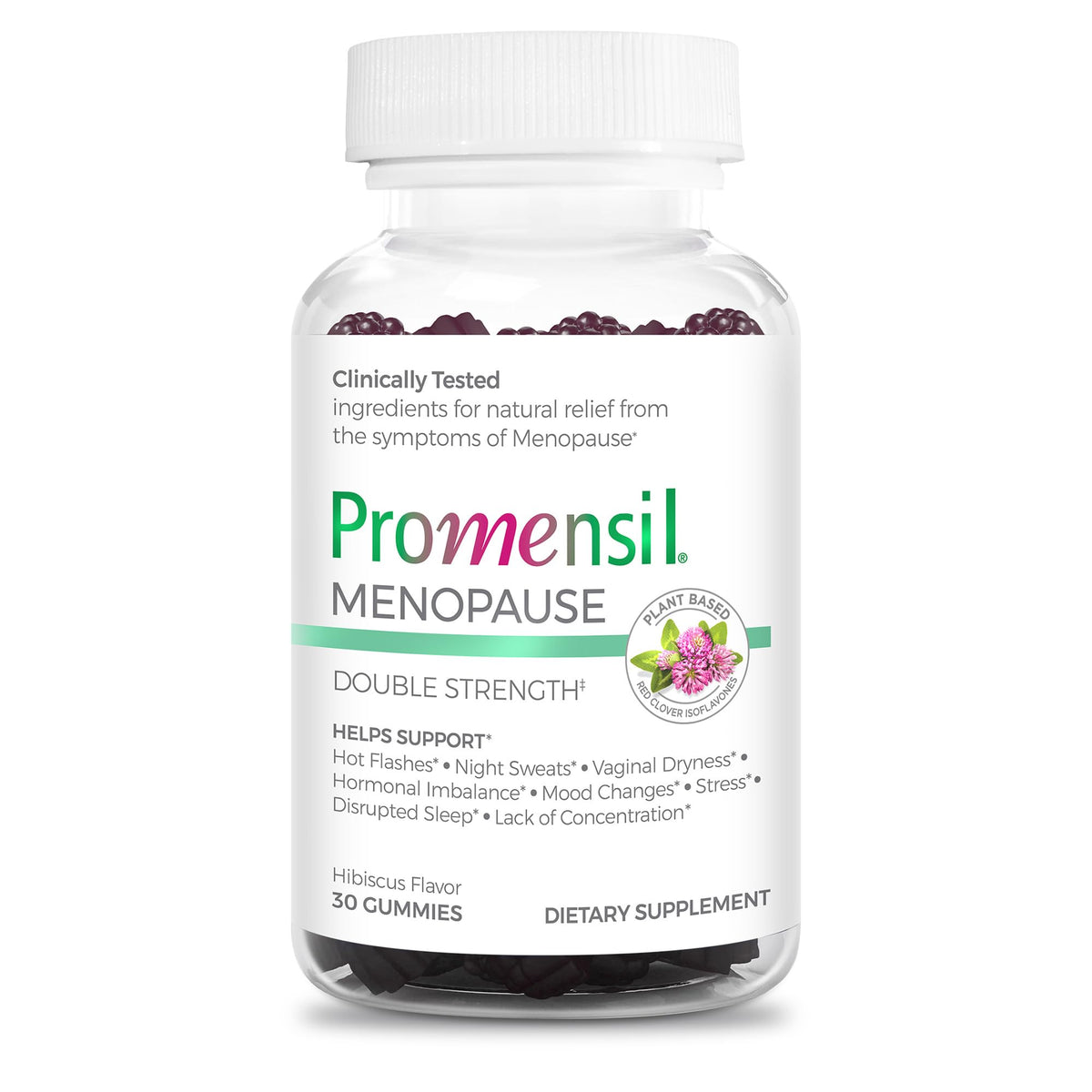 Promensil Menopause - Double Strength - Relief Hot Flashes Night Sweats - 30 Tablets
