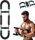 Vedaeyer Twister Arm Trainer, 40-100lb Arm Trainer for Men - Chest/Shoulder/Triceps Workout Equipment, Portable Spring Resistance Home Fitness Equipment, 3-Level Adjustable Design