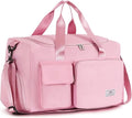 FIORETTO Women's Gym Duffle Bag with Shoes Compartment, 37L Capacity, Ideal for Travel, Gym, Sports, Duffel, Weekender