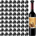 Honoson 100 Pieces Silicone Wine Stoppers Vacuum Seal Reusable