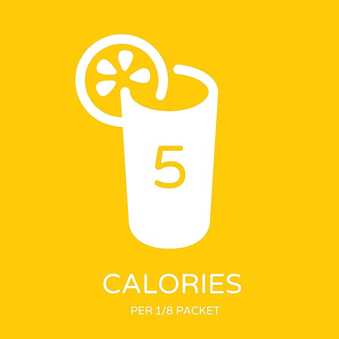 Crystal Light Sugar-Free Lemonade Naturally Flavored Powdered Drink Mix 48 Count Pitcher Packets