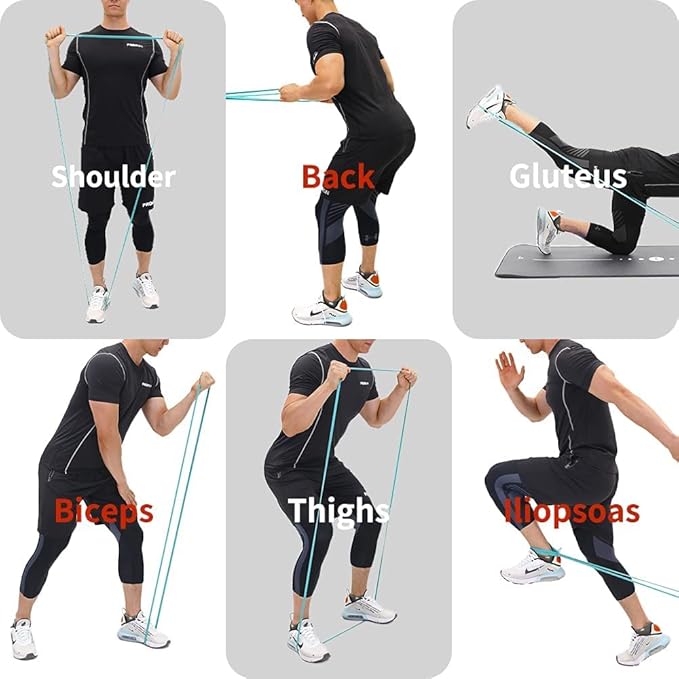 PROIRON Resistance Bands,Pull Up Assistance Bands,Exercise Workout Band for Men & Women,Thick Heavy Duty Resistance Band Set for Working Out,Stretching, Physical Therapy