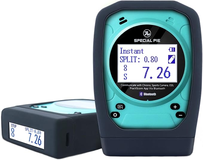 Shot Timer for Shooting Training & Dry Fire Practice,Waterproof,Loud Buzzer, Shot Timer for Shooter,Wireless Connect APP,Camera