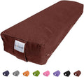 Sol Living Yoga Bolster Pillow Rectangular Meditation Cushion Cotton Meditation Accessories for Restorative Yoga Meditation Pillow Yoga Pillow Firm Body Pillow Bolster Pillow for Legs Removable Cover