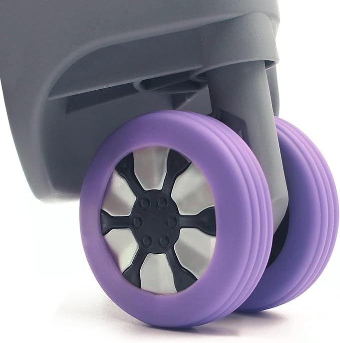 9Pack Luggage Suitcase Wheels Cover Carry on Luggage Wheels Cover for most 8-spinner Wheels Luggage Sets