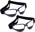 Olgaa Basketball Goggles Sport Dribble Specs Black (2 Pieces) - Sports Dribbling Specs Training Aid for Teenagers Kids Gifts