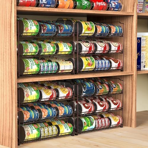 Simple Houseware 3-Tier Stackable Can Organizer Rack Hold 36 Cans