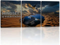 3 Panels Inspirational Canvas Poster Motivational Wall Art Inspirational Wall Art Entrepreneur Quotes Artwork Painting Picture for Framed Home Decoration Living Room office bedroom 36''W x 16''H