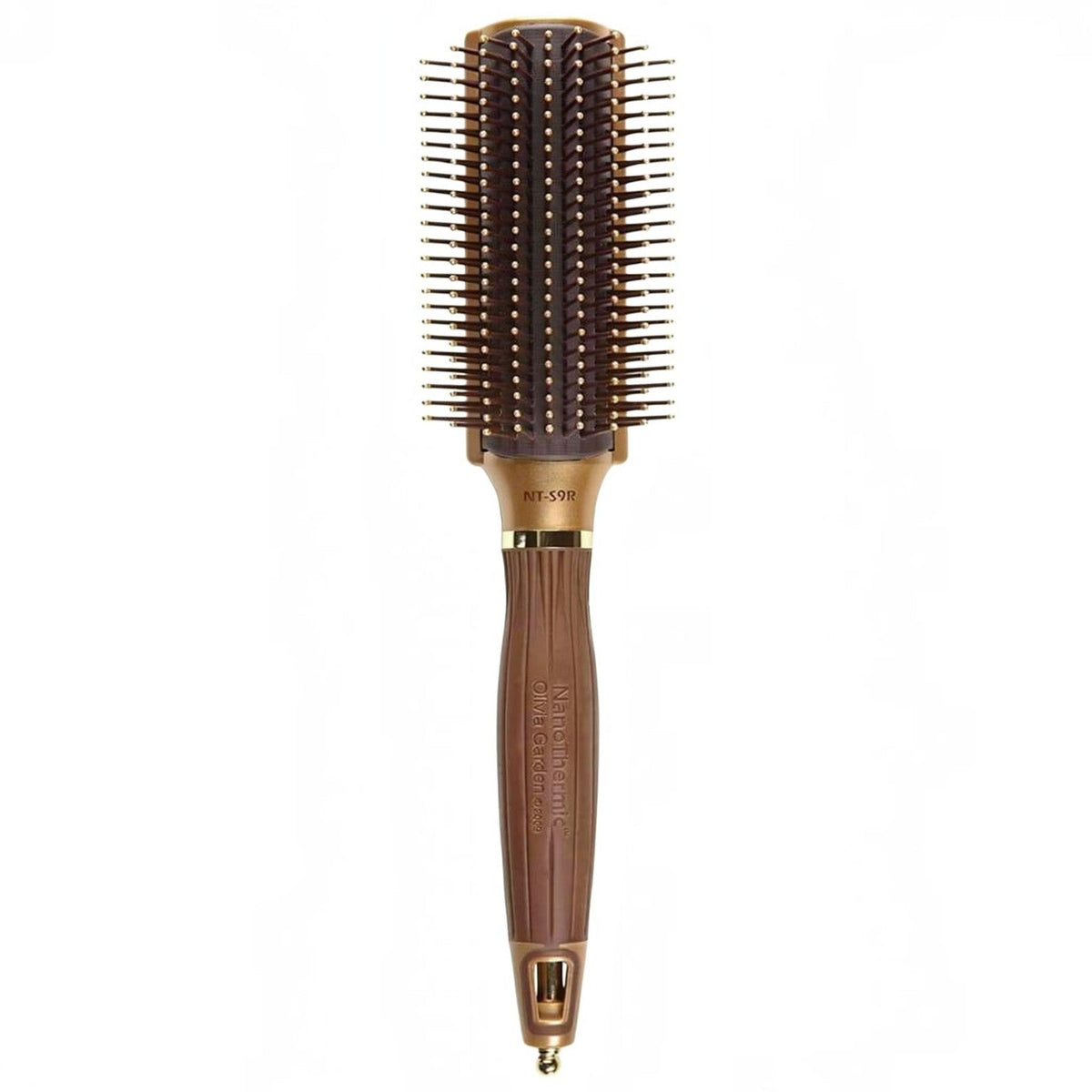 Olivia Garden NanoThermic Ceramic + Ion 9 Row Styling Brush NT-S9R