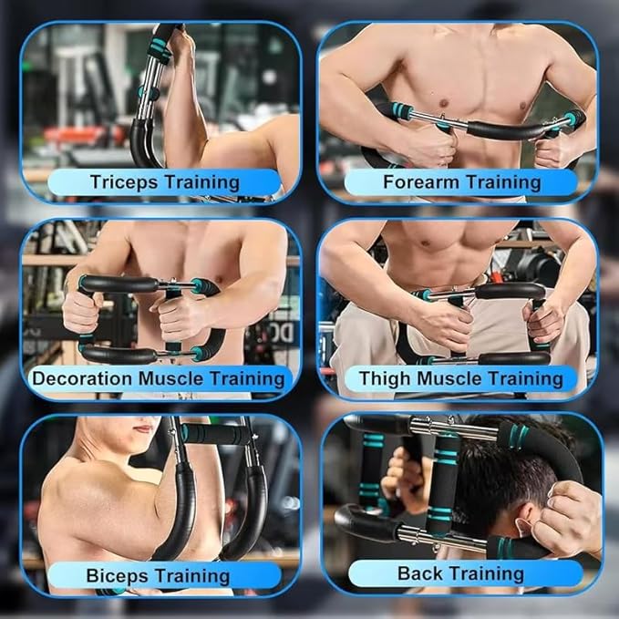 Twister Arm Trainer,40-130lb Adjustable Chest Workout Equipment,Muscle Builder & Strength Training for Arms,for Men & Women, Home Gym Strength Trainer