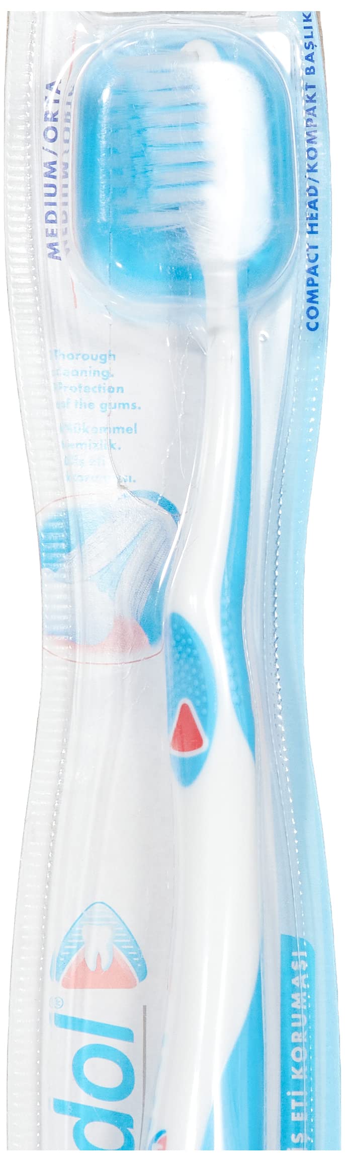 Meridol Soft Manual Toothbrush for Gentle Oral Care - Sensitive Teeth & Gums Friendly