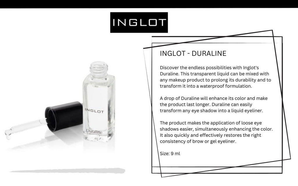 Inglot AMC Eyeliner Gel 77 & 90 + Duraline Bundle | 3 Piece Set