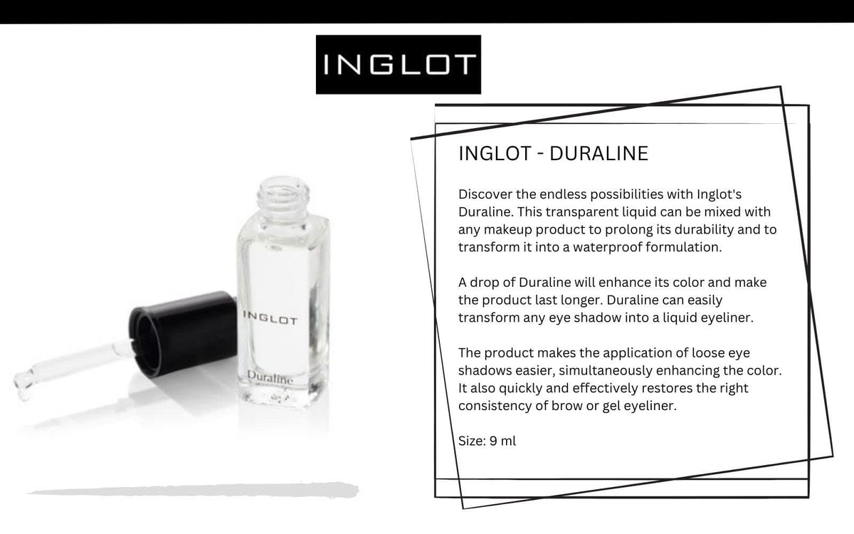 Inglot AMC Eyeliner Gel 77 & 90 + Duraline Bundle | 3 Piece Set