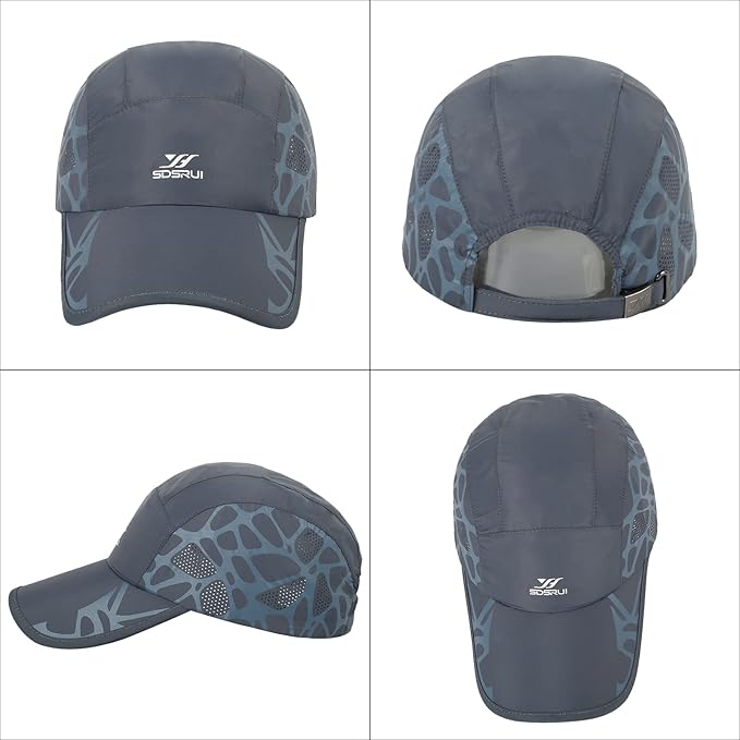 Running Hat Outdoor Sun Protection Hat Mesh Quick Dry Hat Thin Cool Baseball Cap for Women and Men