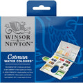 WINSOR&NEWTON COTMAN WATERCOLOUR 16 PC BLUE