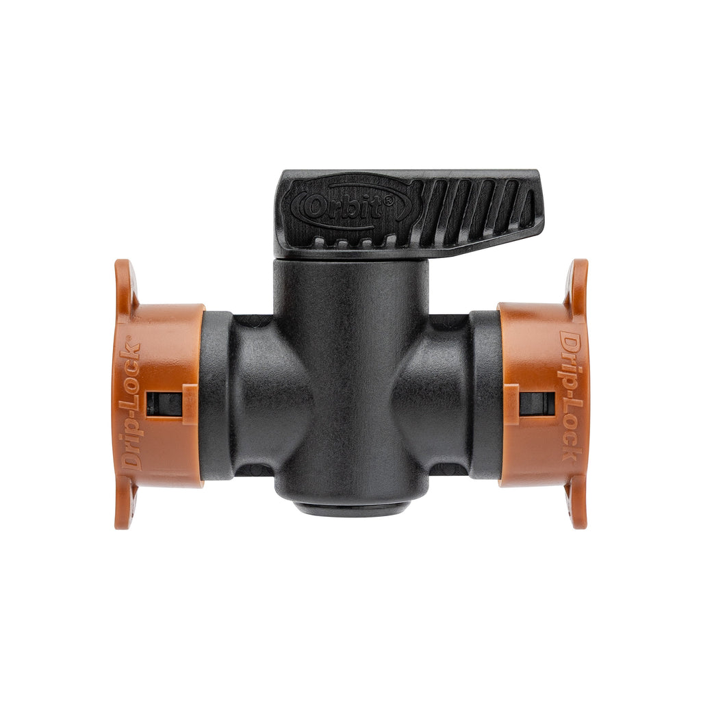 1/2" Drip-Lock Universal Push-Fit Coupling with Shut-Off Valve 67497