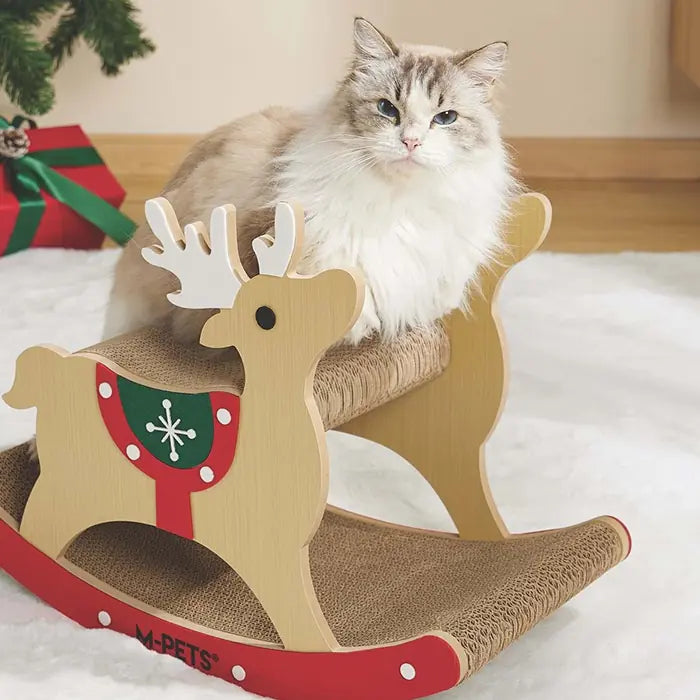 M-Pets Moose Cat Scratcher Durable Jute Rope Post